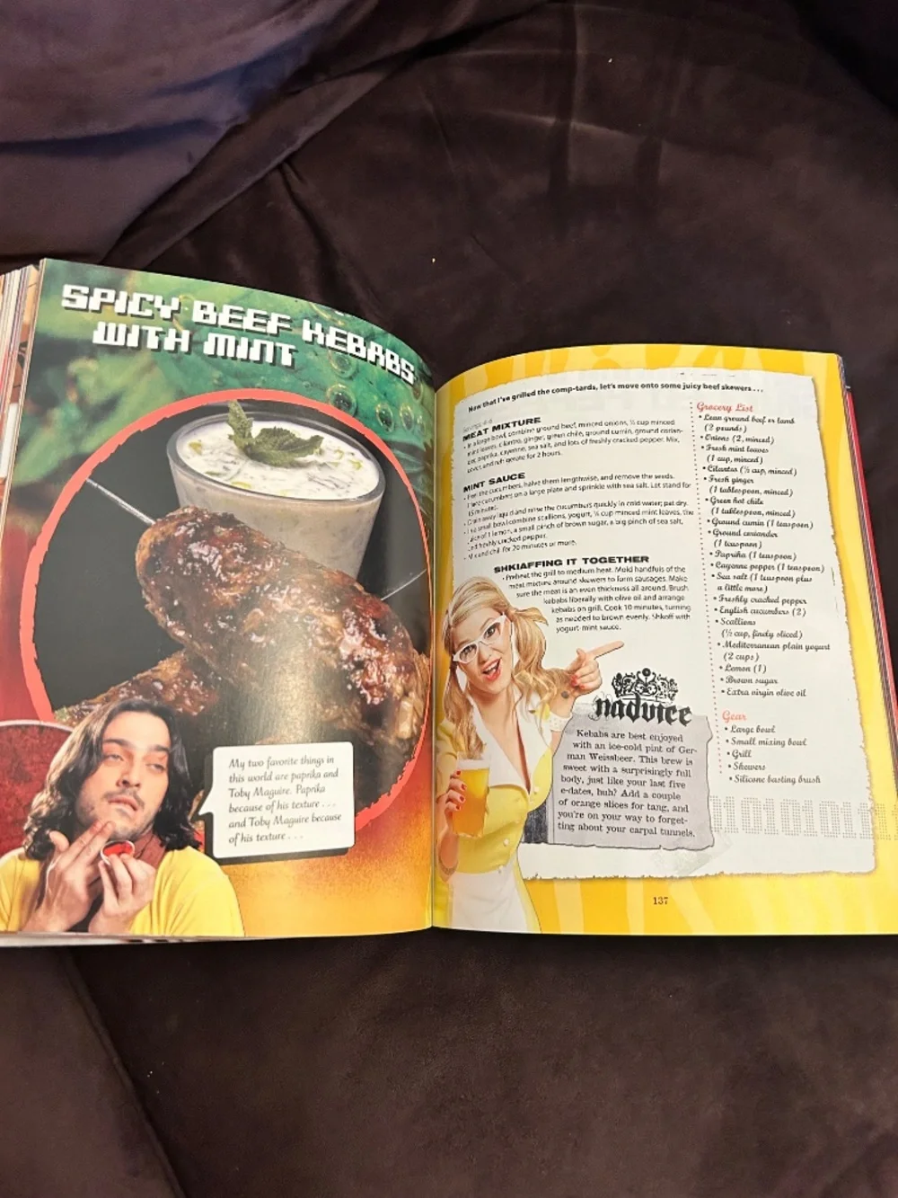 Hilarious Nadia G’s Bitchin Kitchen Cookbook 2009 Funny Gag Gift